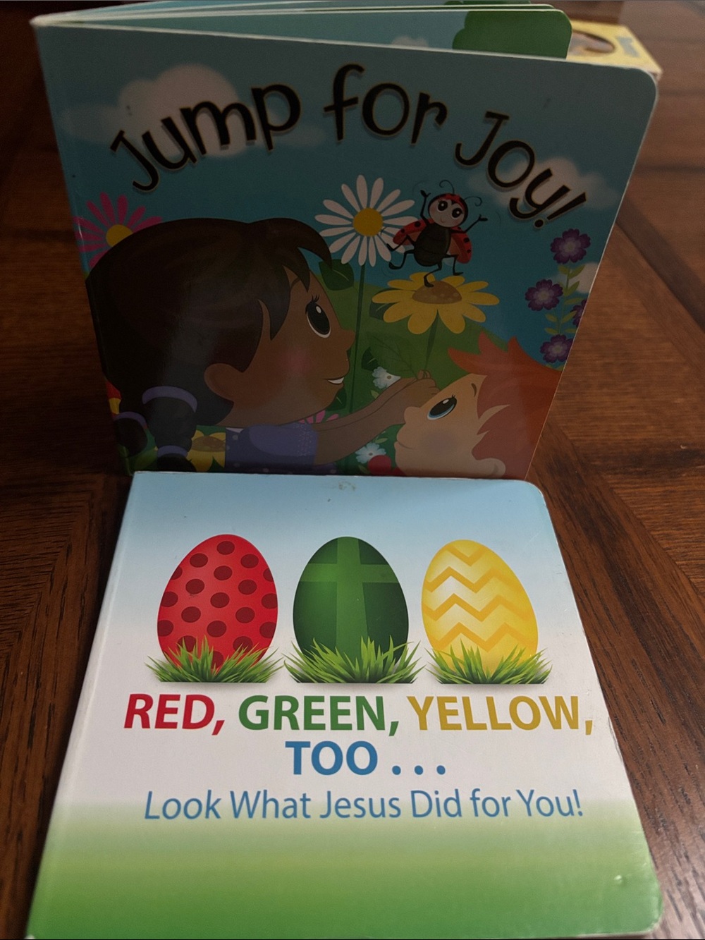 Jump for Joy! two Christian children's board books by CTA, Inc.